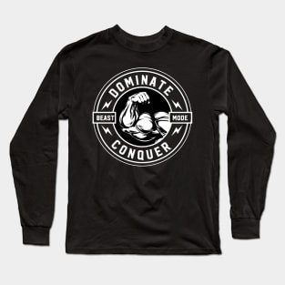 beast mode on Long Sleeve T-Shirt